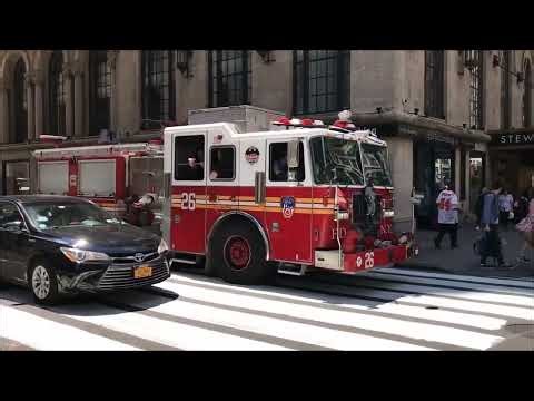 FDNY ENGINE 26, *{ THE BAT CAVE }**, GIVES ME A SHOUTOUT A FEW YEARS AGO ON 31ST STREET IN MANHATTAN