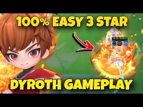 3 STAR 5 GOLD HERO IS EASY USING DYROTH | DYROTH MCGG MAGIC CHESS GOGO