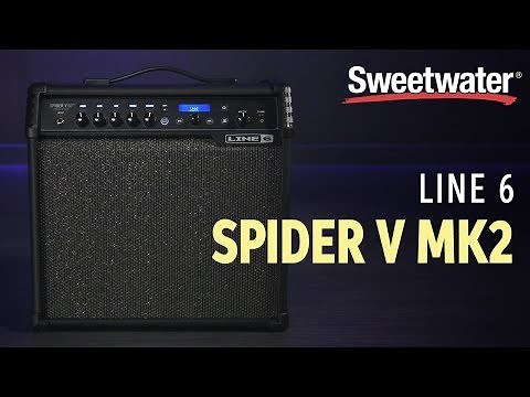 Line 6 Spider V MkII Modeling Amplifiers Overview