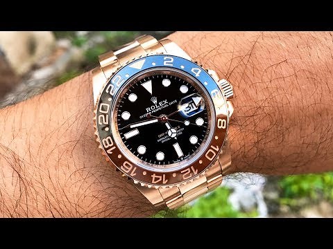 Rolex GMT-Master II in Everose – The Best Rose Gold Sports Watch?