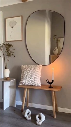 A mirror at the entry = instant style💫✨ #shorts #hometour #viral #trending #homedecor #cozyhome