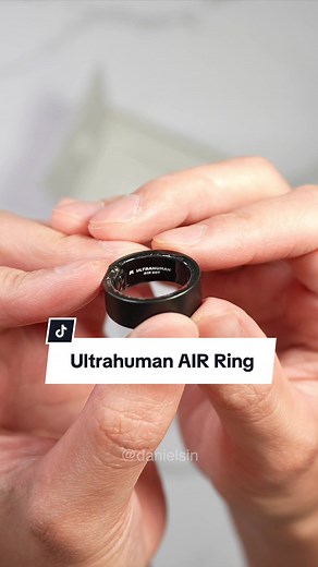 My first health smart ring! This is going to be useful in tracking & improving my sleep 😴 #ultrahuman #healthring #smartring #ring #sleeptracker #unboxing