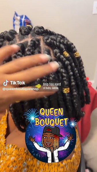 Short box braid jumbo in a bob #queenboutiquebycrystyle2023🎉