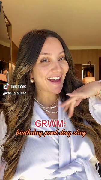 Birthday Pool Day Get Ready With Me in Vegas