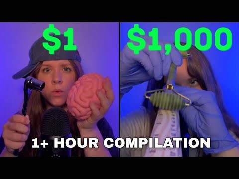 $1 VS $1,000 ASMR Compilation 😴 (you will sleep)