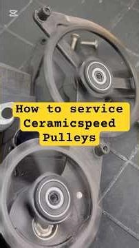 Sram Red with Ceramicspeed pulley bearings Serviced #sram #ceramicspeed #maintenance