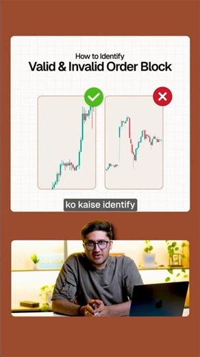 Order Block Secret | How to Identify Valid & Invalid Order Block ?