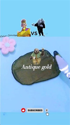 Zootopia 2 color mixing （Part 4) #zootopia2 #colormixing