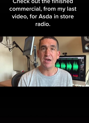 Asda Commercial Voiceover Challenge