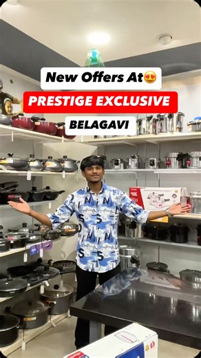 Rohit Gowda | Prestige Xclusive - Belagavi Your trusted destination for premium kitchen essentials! Opp. Millenium Garden, Tilakwadi 94830 79568 Opp.... | Instagram