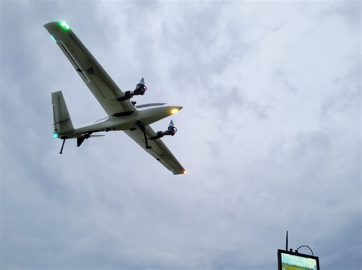 ATOMRC剑鱼改装VTOL垂起 H743飞控 INAV7.1.1固件