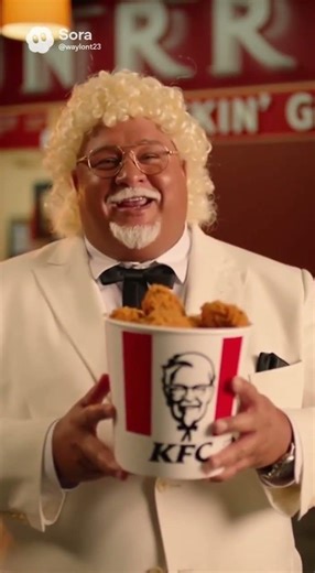 Dusty Rhodes if You Will as Col. Sanders KFC
