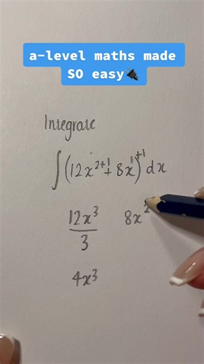 Calculus Integration Made Easy: 12x² 8x Explained