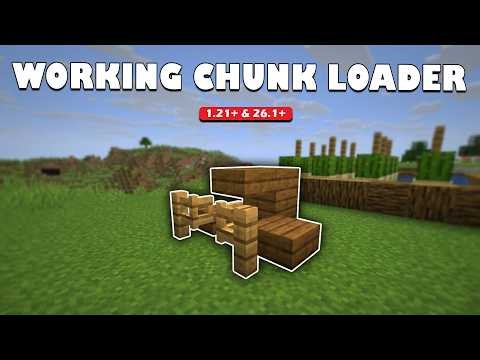 MINECRAFT: Chunk Loader 26.1+ (Bedrock/Java/PE)