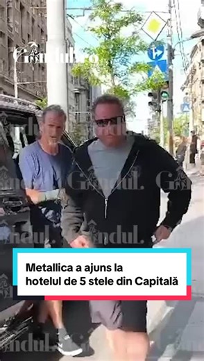 Metallica a aterizat la București. Gândul vă prezintă imagini exclusive cu trupa, înainte de marele concert de pe Arena Națională #metallica #România #arenanationala #București #gandul