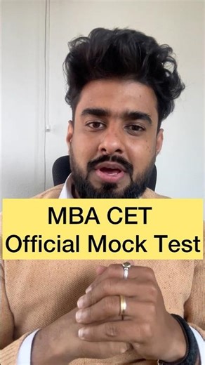 MBA CET 2026 Official Mock Test | MBA CET 2026 Registration #mbacet2026 #mba #mbacet #cet #jbims
