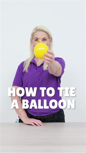 How to tie a balloon with @sempertexeurope