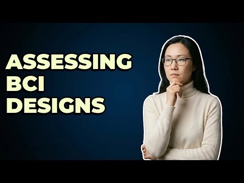 How Are BCI Sensory Interface Designs Quantitatively Assessed?