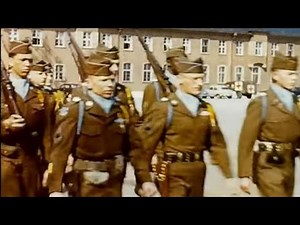 US Army 1st Infantry Division 26th Infantry Regiment Bamberg Germany 1953 On Parade - 3rd Brigade
