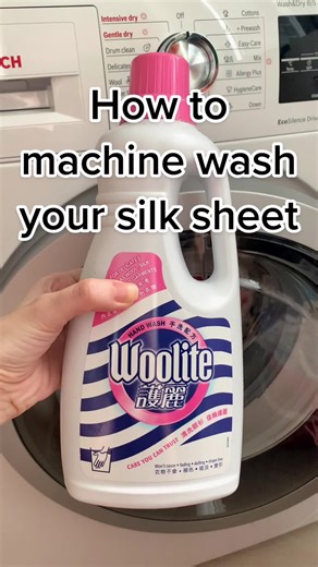 How to wash your silk sheet #howtowashsilk #silksheets #baskinsilk #silksheet #woolite