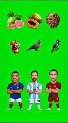 এই চ্যালেঞ্জ টা কে পূরণ করতে পারবে😱 মেসি নেইমার রোনাল্ডো 😱#cartoon#short#viral video #animal#tanding