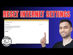 How to Reset Internet Settings in Windows 10