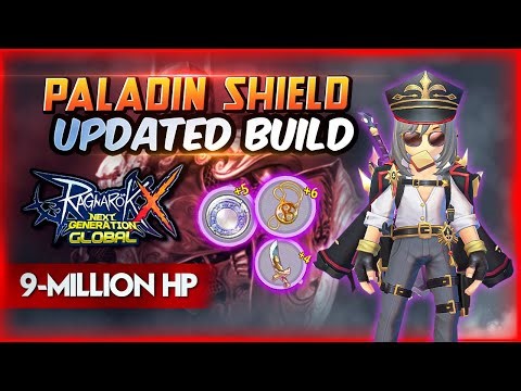 [ROX GLOBAL] 1Hand Sword and Shield Paladin Updated Build | Character Progression