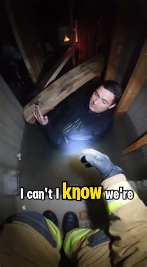Firefighter POV: Flooded Basement Rescue