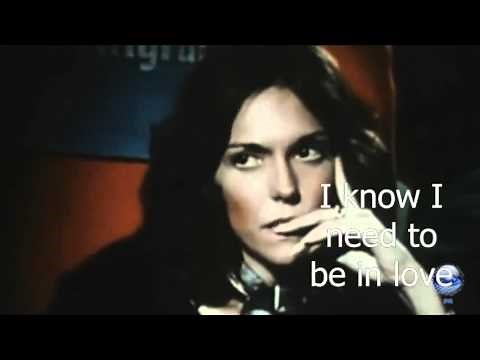 Carpenters - I need to be in love ( original clip 1976) reencoding sound & Lyric. ;)