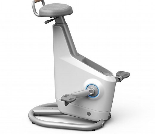 Getting a charge: An exercise bike that turns your pedaling into power