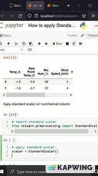 How to apply StandardScaler on dataset in python | Codersarts