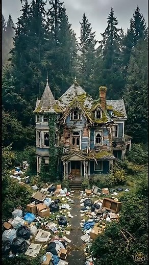 From Abandoned Victorian Mansion to Ultra Luxury Estate | #shorts #viral #fyp #abandoned #asmr
