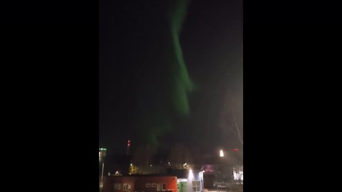 Brilliant aurora borealis over Bodø, Norway, Norway