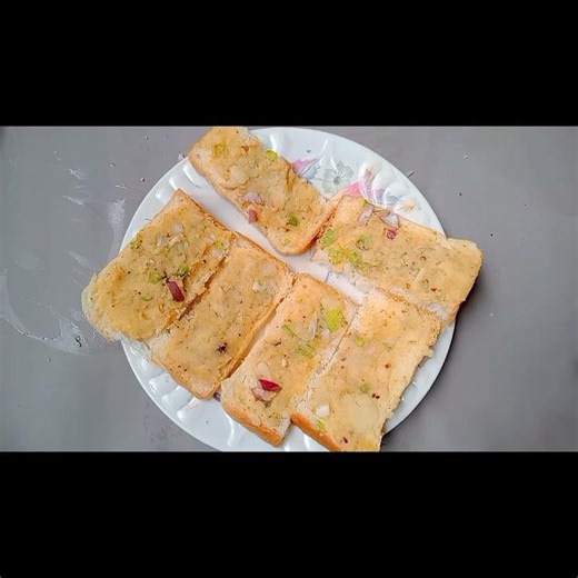 Quick Bread Snack Recipe #shortsfeed #breadsnacks