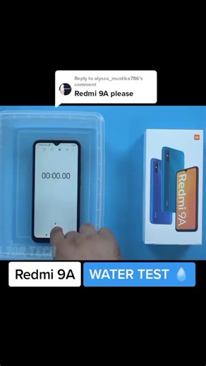 Redmi 9A Water Test - Is it Water Resistant?