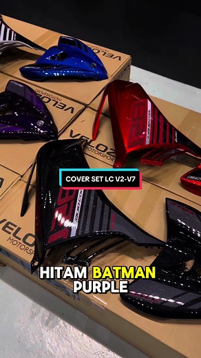 COVER SET LC V2-V7 BATIK DAN PURBA ！！！ HARGA JACKPOT！！！ #coverset #lc135 #merahpurba❤️ #batman #batikmerah #batikbiru #fyp #fypシ #fypシ゚viral
