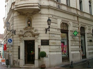 Szerecsen Pharmacy Museum in Pecs, Hungary