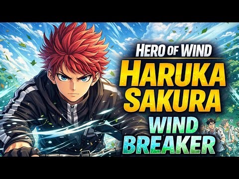 Haruka Sakura 🔥 | Hero of Wind Breaker | Full Episode Edit | Anime Fight 4K