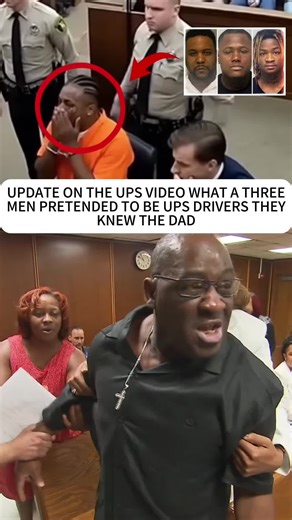 update on the UPS video what a three men pretended to be UPS drivers they knew the dad #breakingnews #fyp #usa #crime #ups