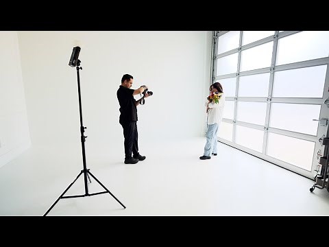 Studio Portrait Photography - Using Natural Light and Flash Photography