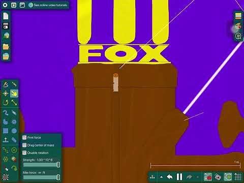 20th Century Fox 2023 Destroyed | Gavin #20thcenturyfox #destroyed #algodoo #logos