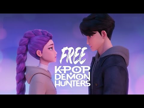 Rumi & Jinu - "Free" (KPop Demon Hunters) xLights Sequence (BASIC Display)