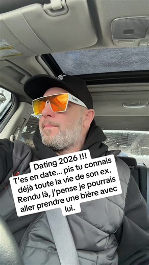 Dating 2026 !!! T’es en date… pis tu connais déjà toute la vie de son ex. Rendu là, j’pense je pourrais aller prendre une bière avec lui. #tinder #dating #single
