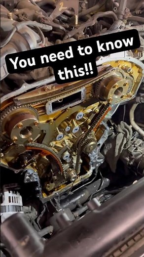 Nissan 4.0 Timing Chain Cover Trick!! You need to know this! #nissanmotor #xterra #fyp #shorts #diy