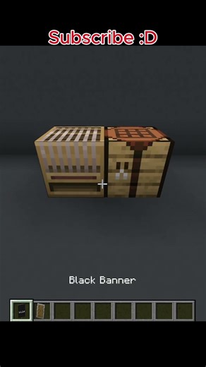 How to make a Smiley face banner in Minecraft #minecraft #minecraftbannerdesigns #shorts