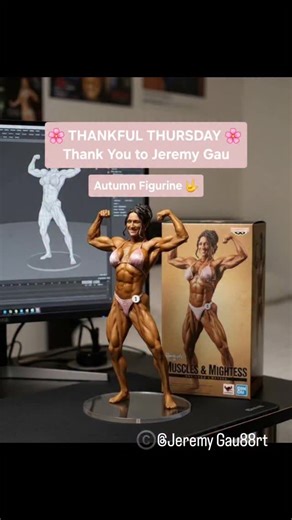 Thank you, Jeremy Gau ✨️ When I first saw one of Jeremy's 3D figurines, I thought it was the coolest thing. Little statues of bodybuilders. He made one of me as well 😊 That made me quite emotional. To be a part of Jeremy's portfolio really means a lot to me. It was unexpected and much appreciated. 🙏 You can check out Jeremy's artwork, drawings, and figurines of so many bodybuilders and athletes on his Instagram and Facebook pages. @jeremygau88rt https://www.facebook.com/jeremygau88rt Thank you