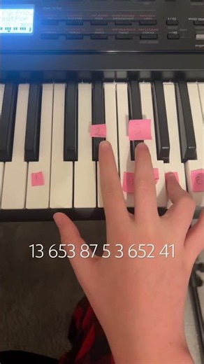 Harry potter theme piano tutorial #piano #youtubeshorts #tutorial