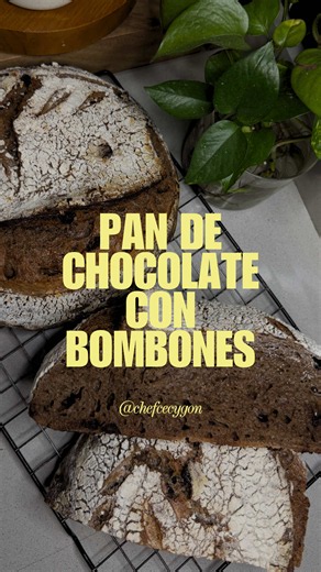 Pan de Chocolate al 80%: receta de masa madre