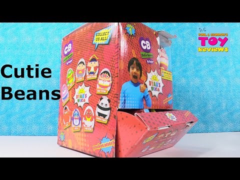 Ryans World Cutie Beans Series 1 Blind Bag Plush Toy Review Opening | PSToyReviews