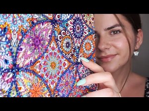 ASMR Diamond Painting mit Entspannenden KNISTERGERÄUSCHEN | Dori ASMR